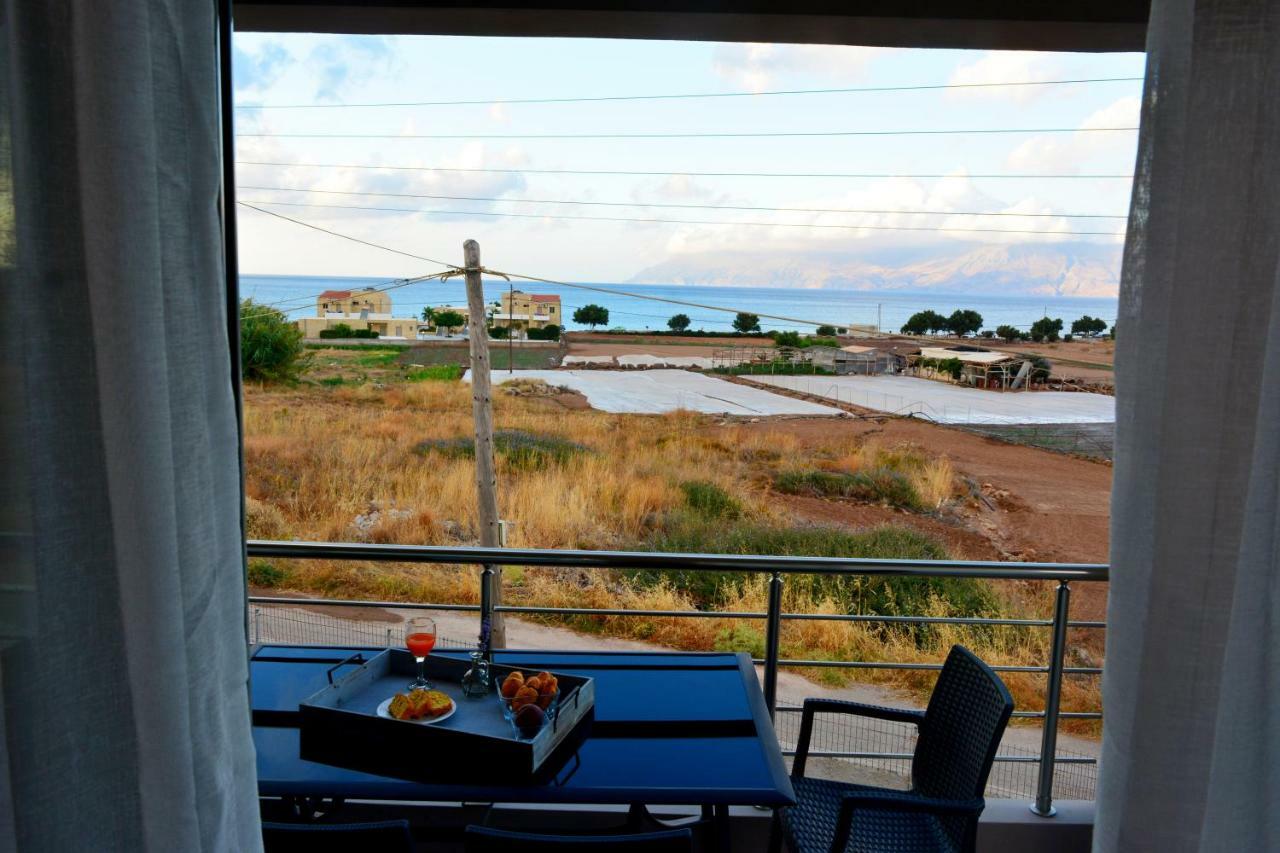 Balos Residence Private Pool Seafront Seaview Киссамос Экстерьер фото