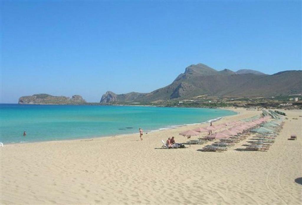 Balos Residence Private Pool Seafront Seaview Киссамос Экстерьер фото
